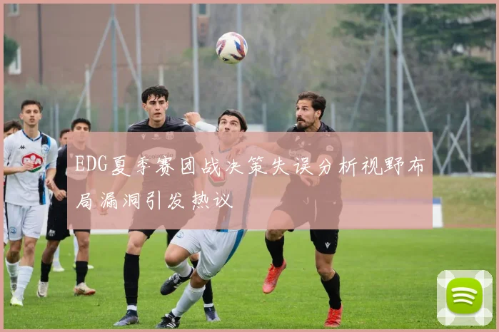 EDG夏季赛团战决策失误分析视野布局漏洞引发热议